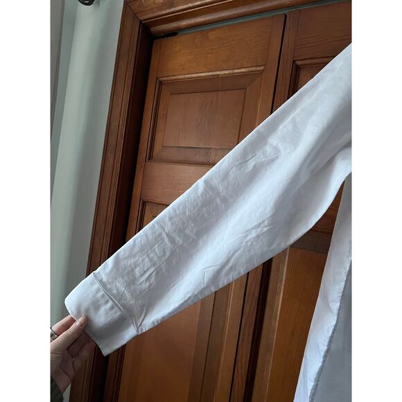 NWT J. Crew Men's Tailored Performance Bowery Dress Shirt Slim Fit White 17/35 - Picture 7 of 14